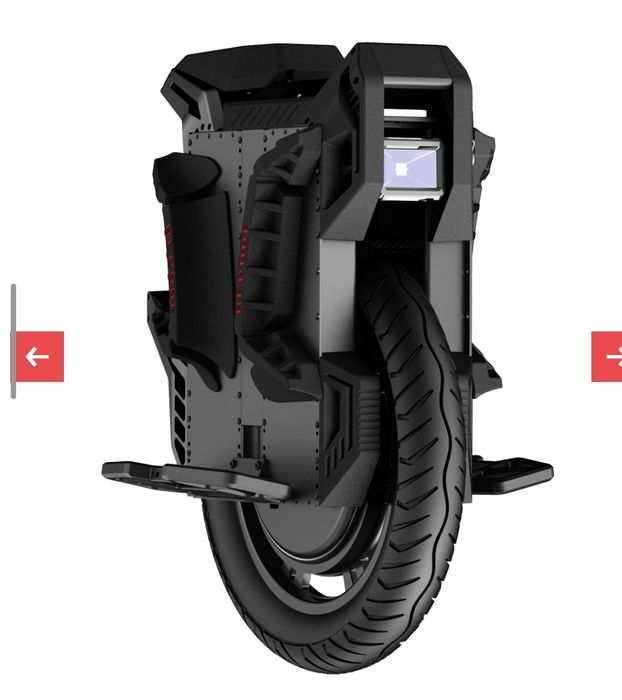 Begode X-Way Monociclo elétrico | Potência 4500W | Velocidade 62mph |