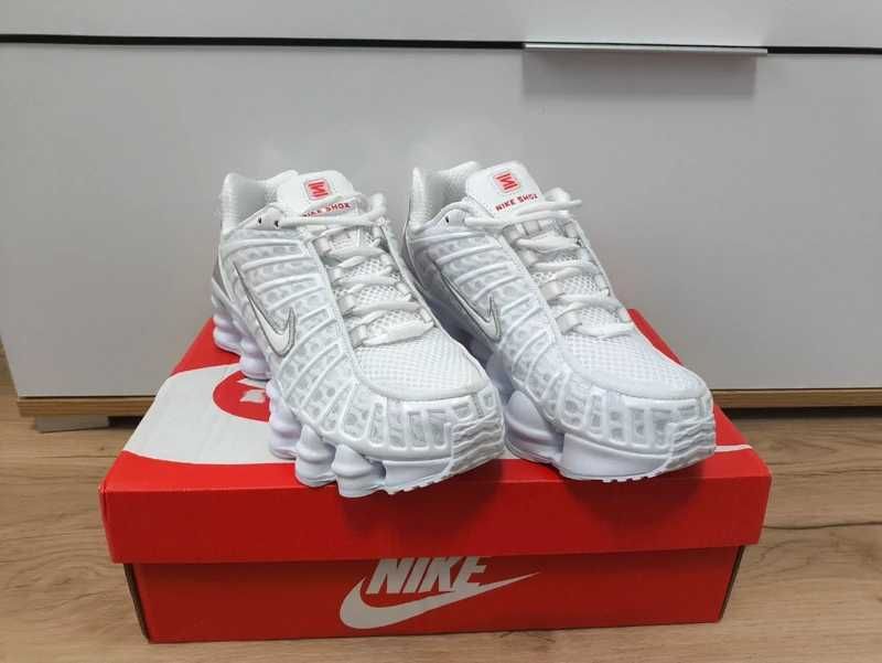 Nike Shox TL, Białe .36