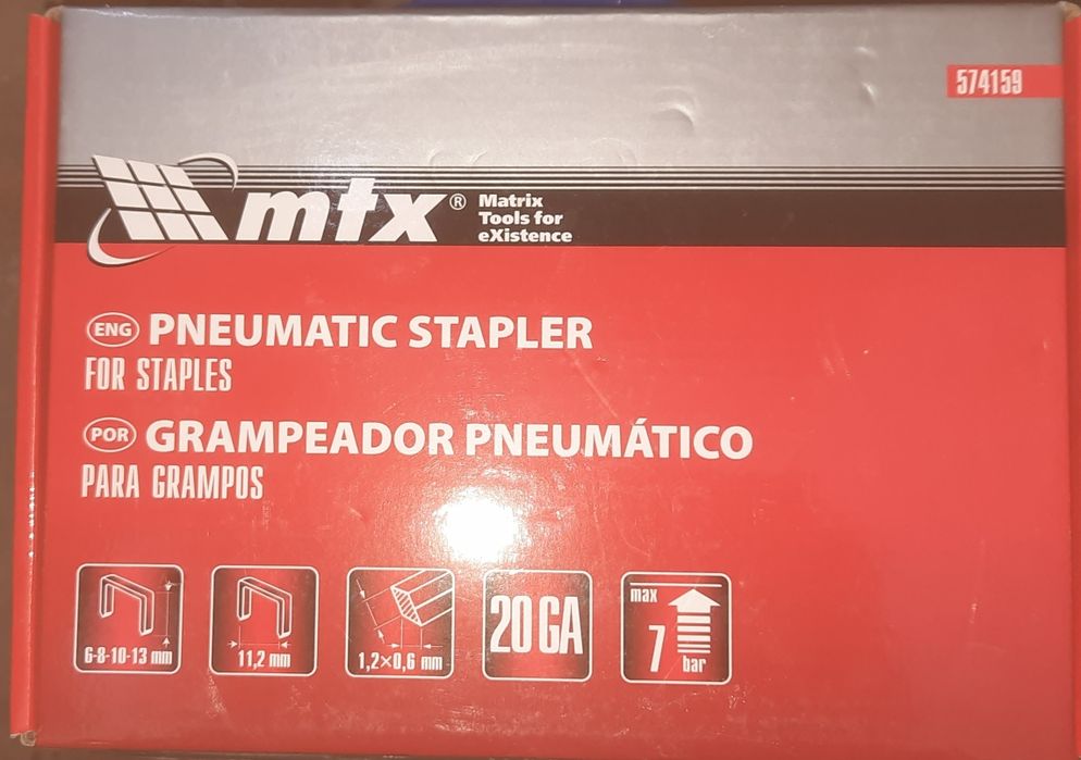 Степлер пневматический.