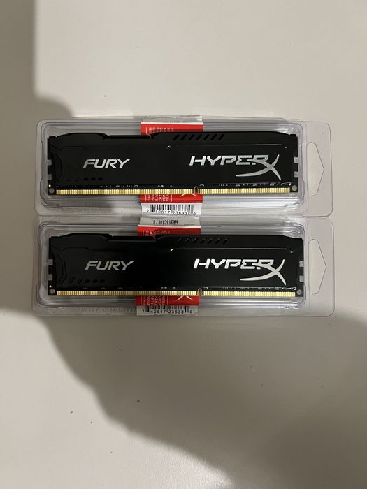 Оперативна пам'ять HyperX 16GB (2x8GB) DDR3 1866 MHz FURY