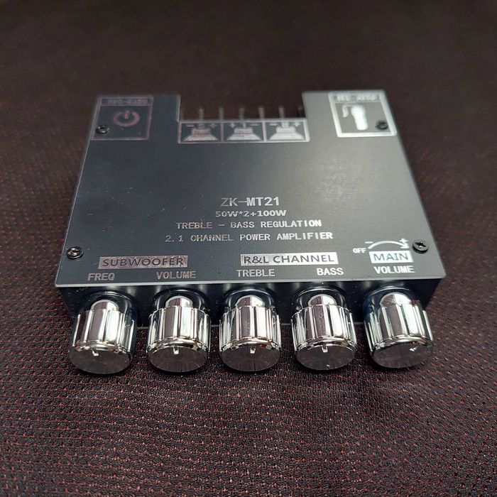 Wuzhi Audio MAX Audio Крутой усилитель звука на системе 2.1 підсилювач на 200 Вт