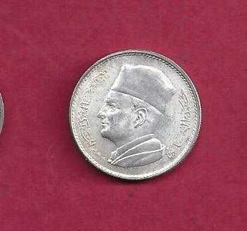 MARROCOS  2 Moedas de Prata 1953  e 1960    Prata