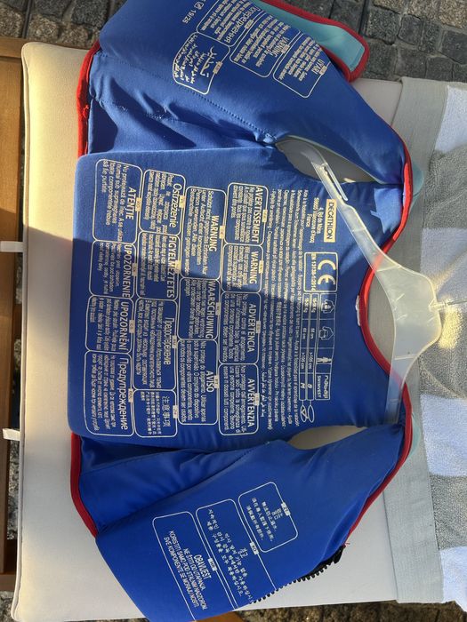 Colete Flutuador Infantil Nabaiji / Decathlon 18-30kg