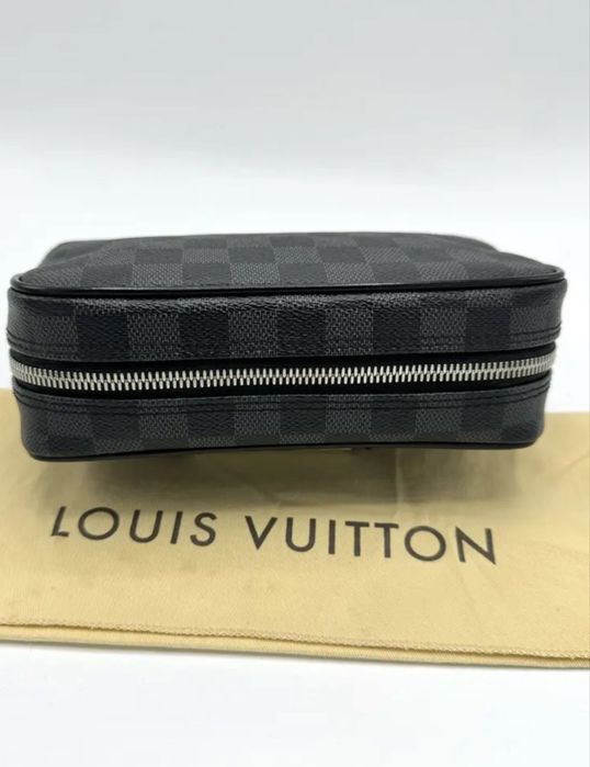 Louis Vuitton Toiletry Pouch PM Damier Graphite Kosmetyczka Męska