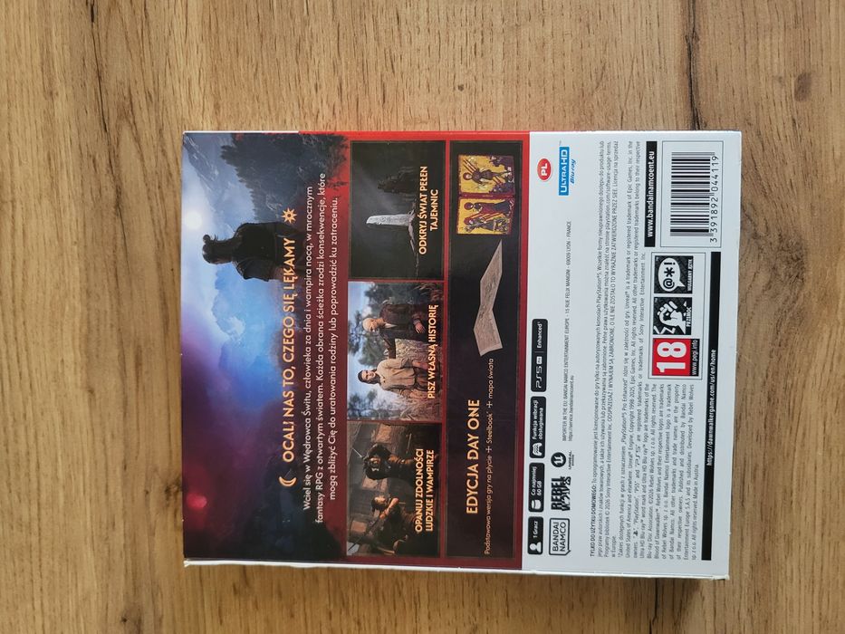 The blood of dawnwalker PS5 steelbook