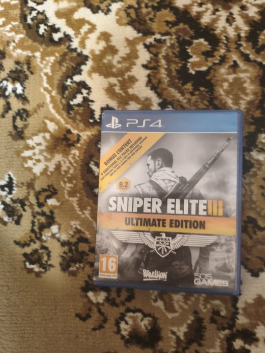 Продам гру на PS4 Sniper 3 Ultimate edition