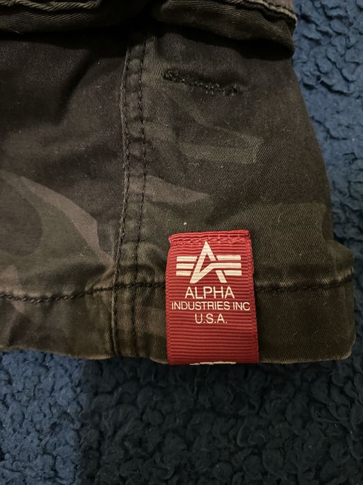 Шорты Alpha Industries Crew Short camo