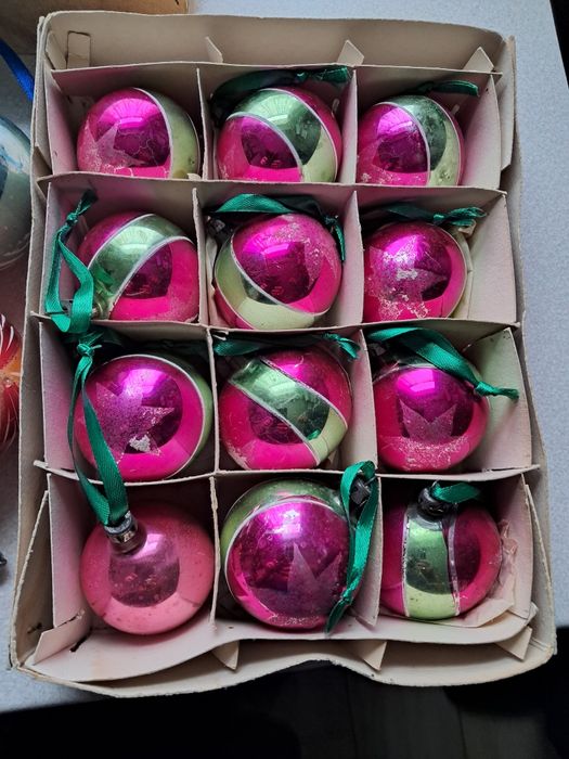 Ozdoby choinkowe z PRL-U