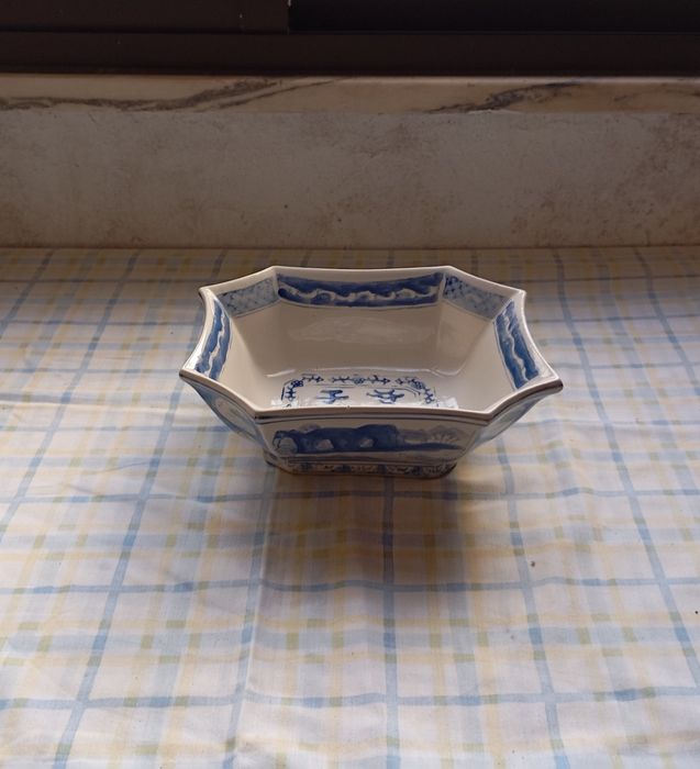 Travessa decorativa cerâmica
