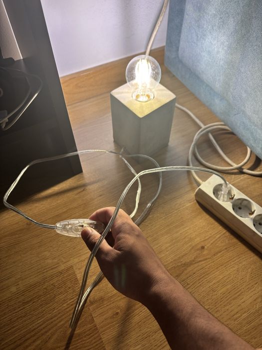 Luminária de mesa de estilo vintage