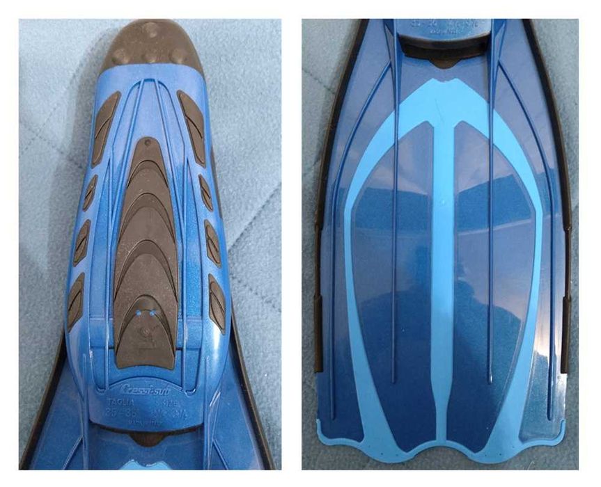 Cressi barbatanas de ameixa tam 35/36 (150)