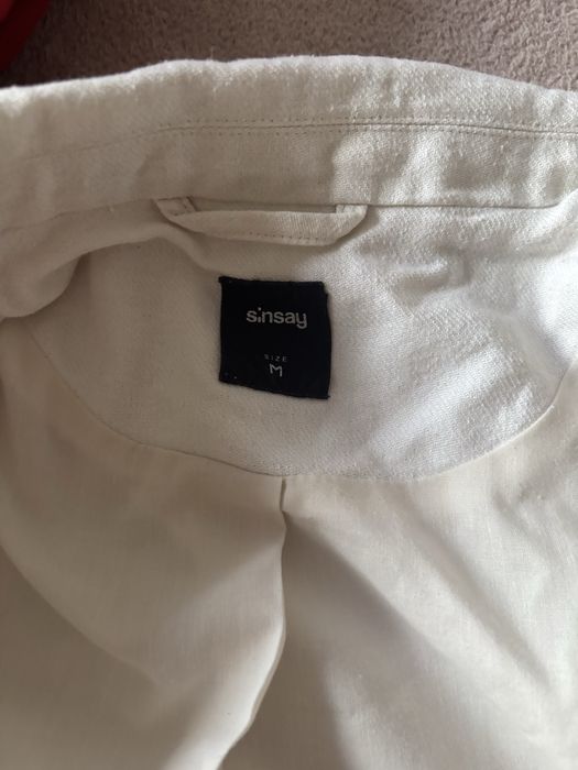 Jasna marynarka na wiosnę Sinsay rozmiar M|38
