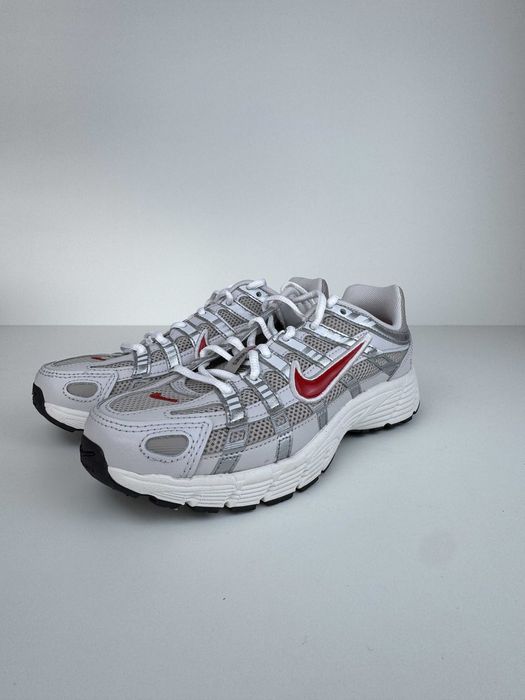 Nike P-6000 (GS) Grey/College Red  r.36