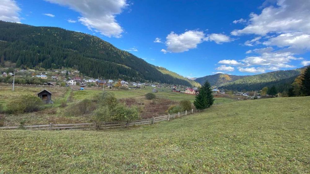Земельна ділянка в Карпатах, Верховина.