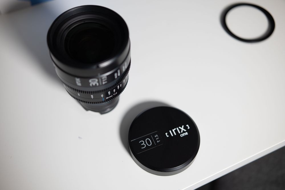 Irix Cine 30 T1.5 na Sony E, jak nowy