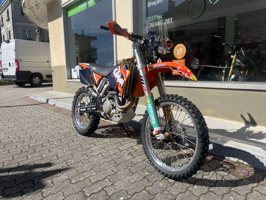 KTM 450 EXC-F matriculada