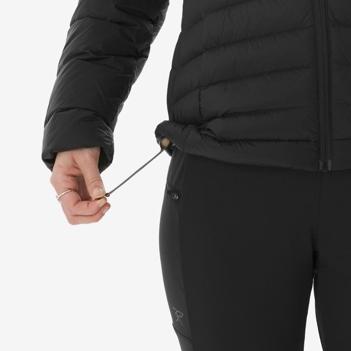 Casaco de Penas com Capuz Trekking Montanha MT500 -10 C Mulher