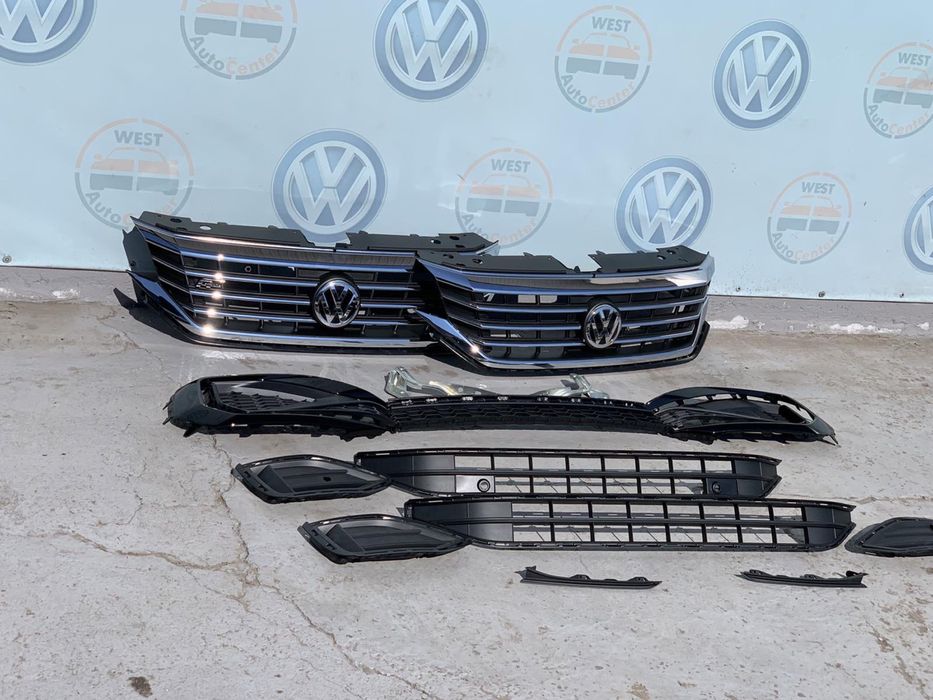 Vw Passat b9 usa nms решітка ришотка накладка бампера