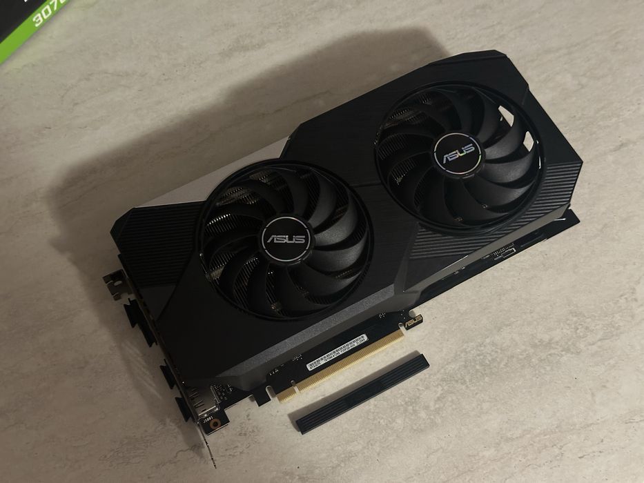 Karta graficzna ASUS RTX 3070 - 8gb OC DUAL!