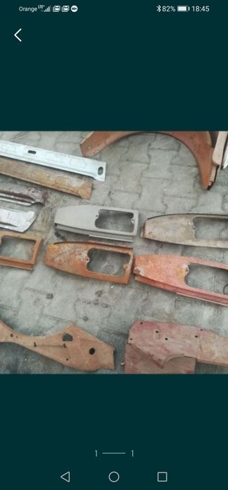 Fiat 126p naroża tylne dolne lewe i prawe oryginalne