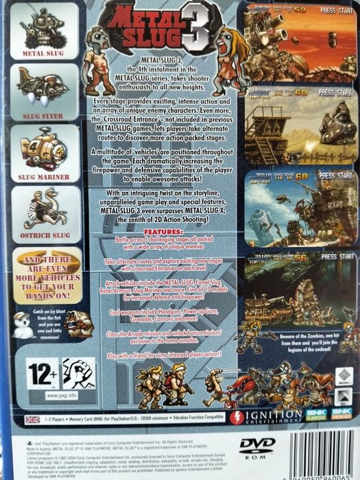 Bloody roar 3 e metal slug 3