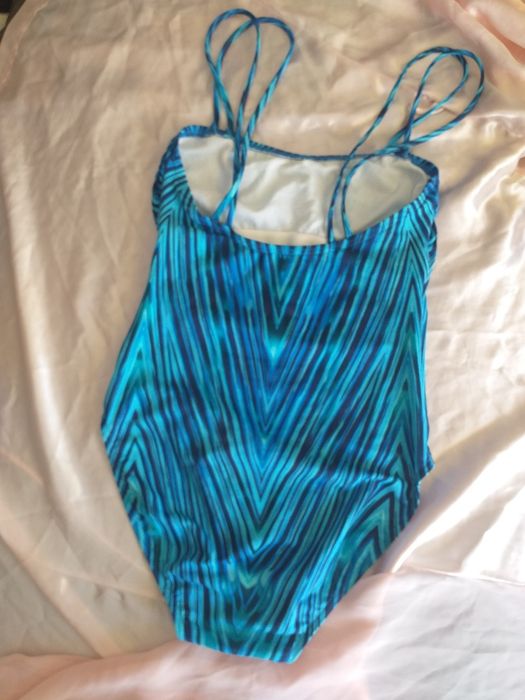 Strój kąpielowy Triumph 36 S niebieski jednoczęściowy