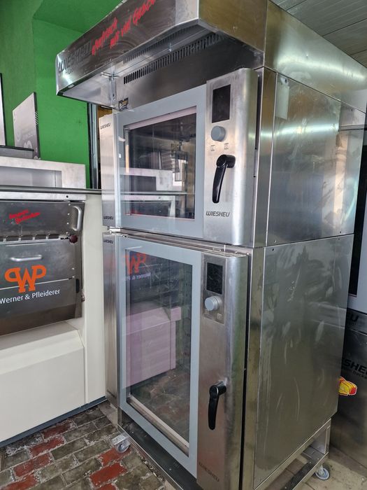 Хлебопечь для пекарни хлібопіч WIESHEU конвекція 10+5 NEU  c Германии