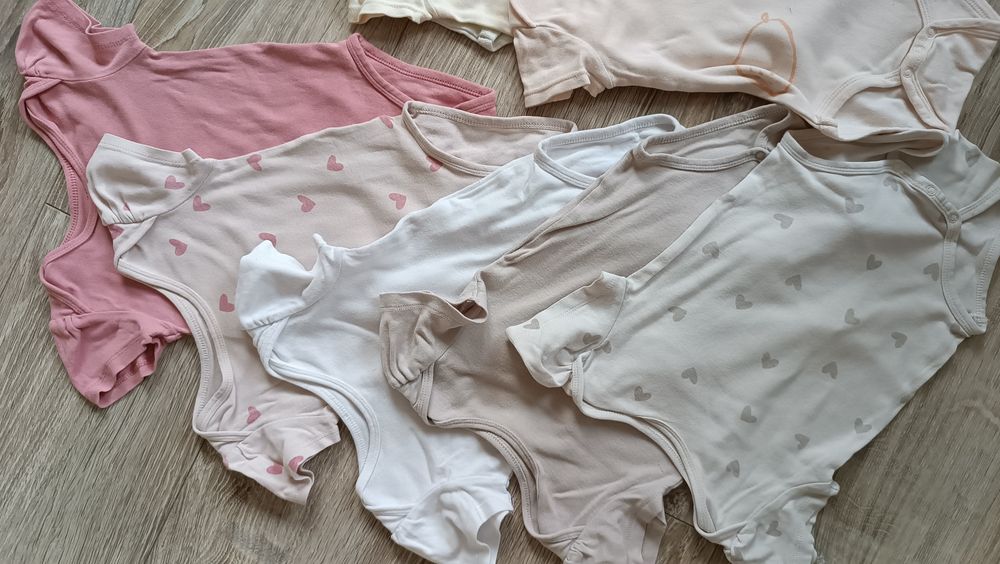 Duży komplet body hm Zara lupilu 74