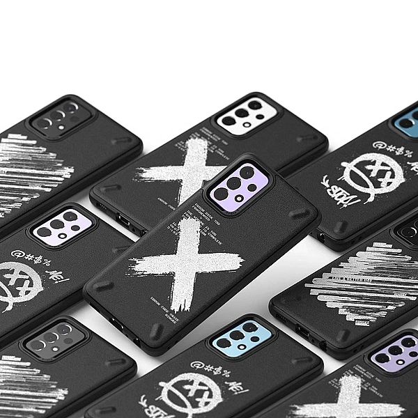 Ringke Onyx Design wytrzymałe etui pokrowiec Samsung Galaxy A72/4G cza