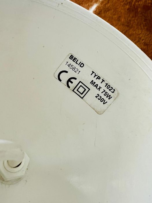 Candeeiro de tecto Belid - cor cobre