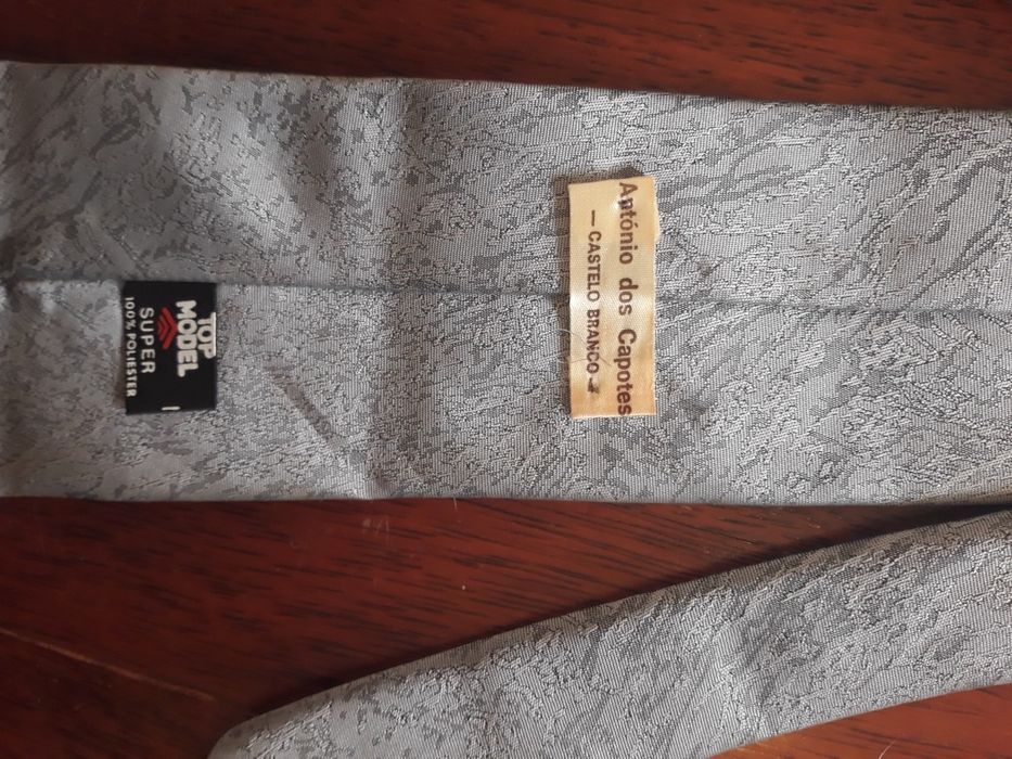 Gray Polyester Tie429754563418531843