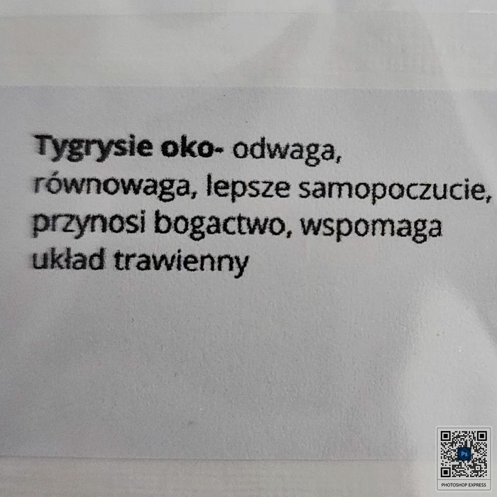 Pierścionek z tygrysim okiem