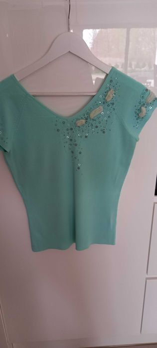Bluzka z krótkim rękawem rozmiar M