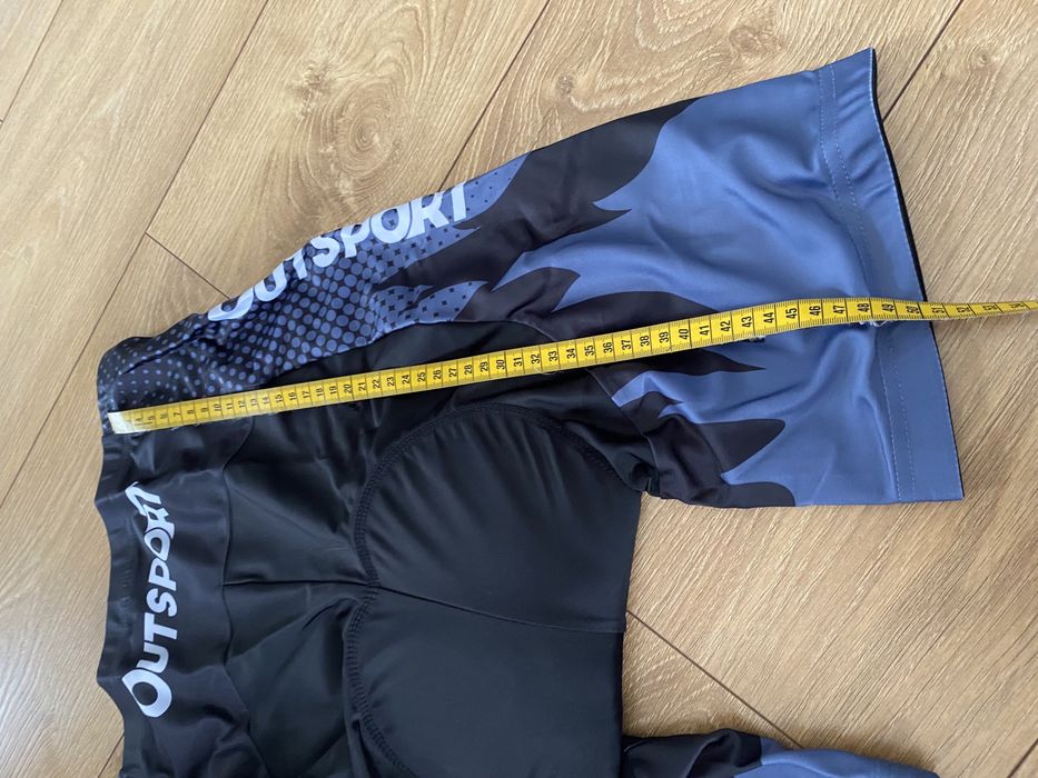 Spodenki rowerowe Xxl z wkładką męskie sportowe