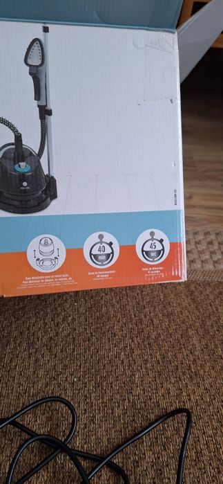 Parownica do ubran, firan, zaslon