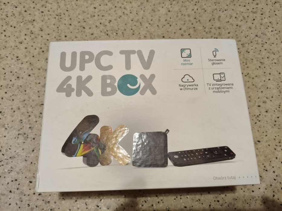 UPC 4K box tv YouTube+Prime Video (Amazon)