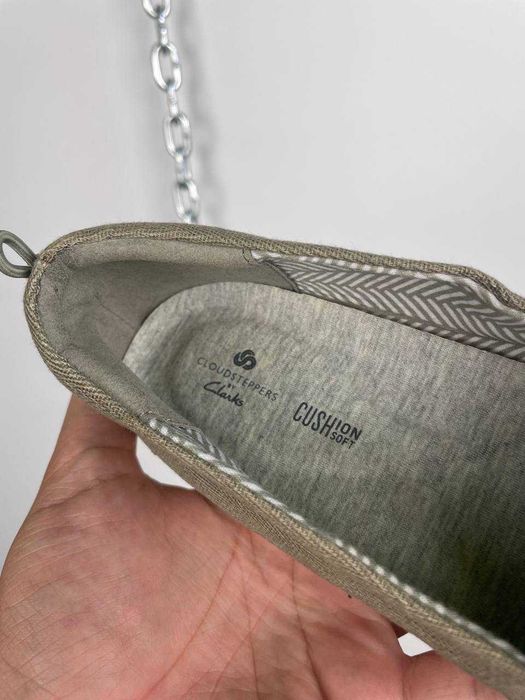 Жіночі мокасіни босоніжки clarks cloudsteppers cushion soft