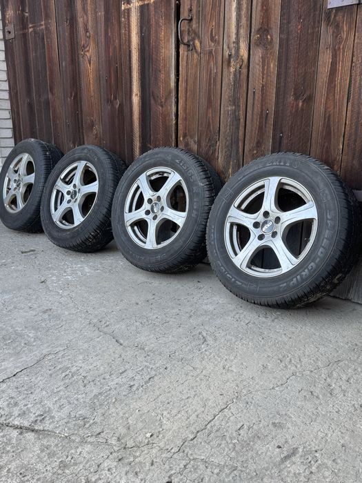 Alufelgi 16” 5x105 , srodek5,6 opona zimowa 215/65R16
