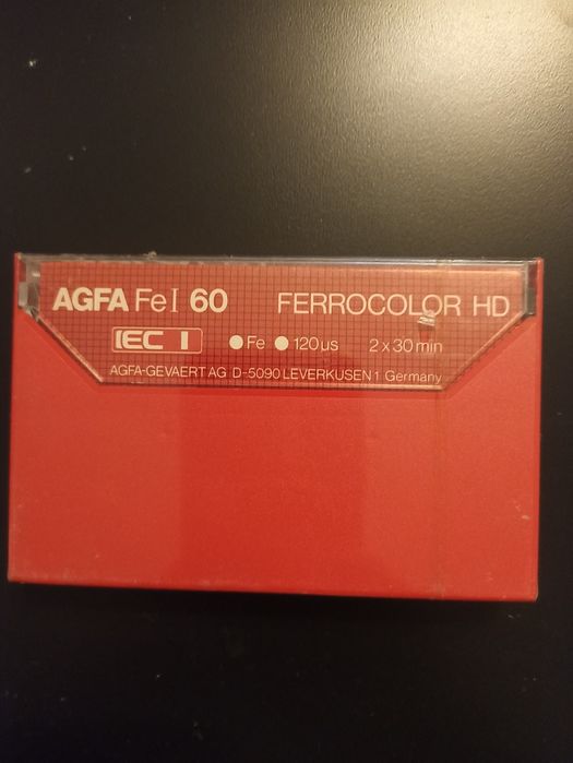 AGFA Fe I kaseta magnetofonowa w folii
