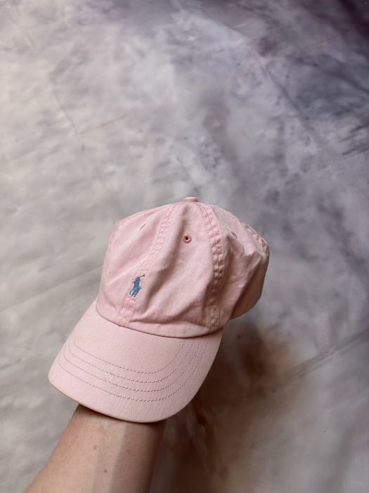 Czapka z daszkiem różowa Bejsbolówka Polo Ralph Lauren