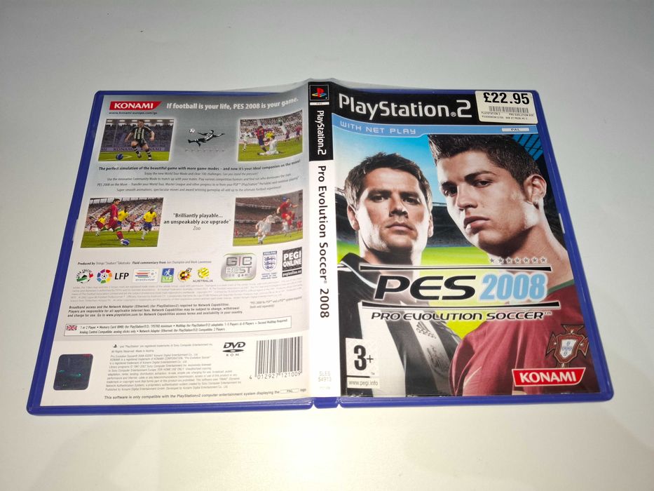 PES Pro Evolution Soccer 2008 - Sony PS2