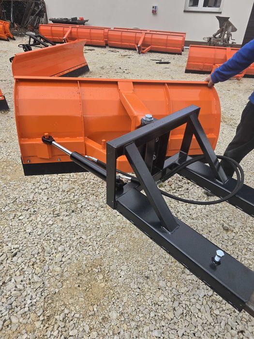 Pług śnieżny do wózka widłowego 1.5-3.0m spychacz gwarancja producenta