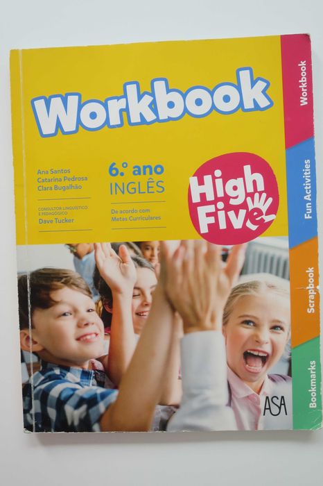 English Activity Book for 6th Grade "Workbook High Five" Asa / Leya