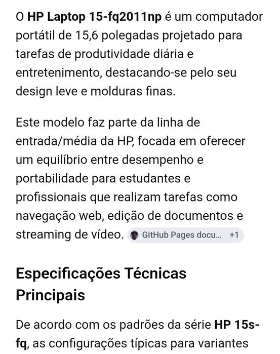 Portátil HP 15,6