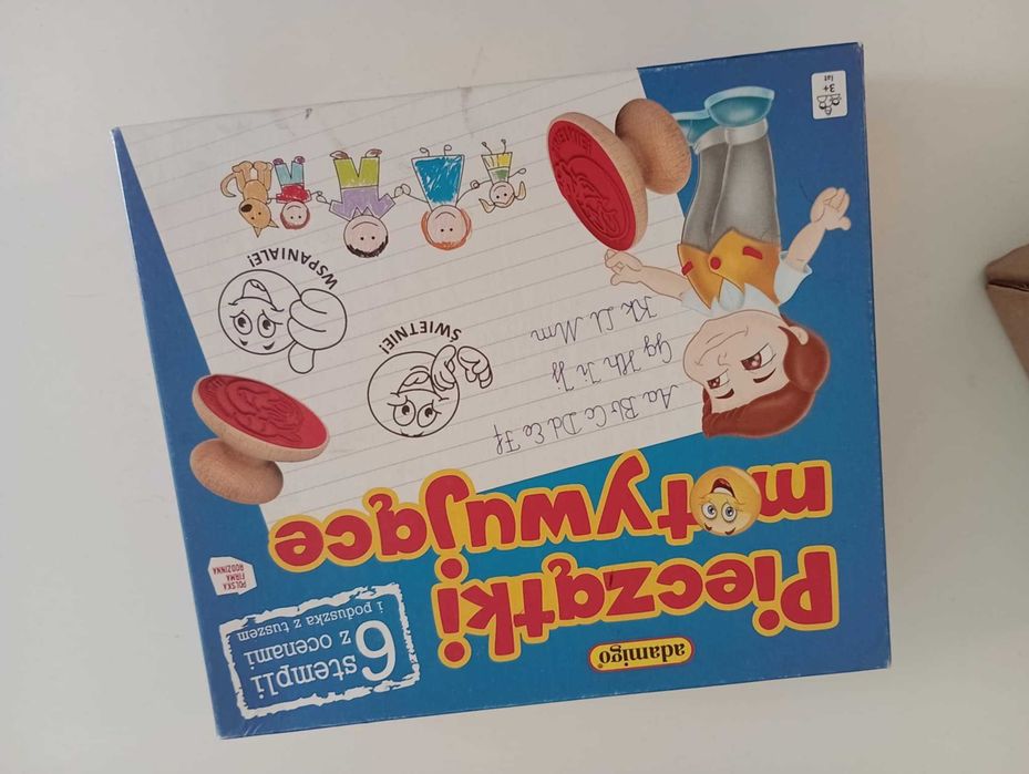 Pieczątki motywacyjne szkolne malu adamigo
