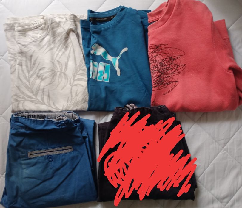 Zestaw ubrań 140-152