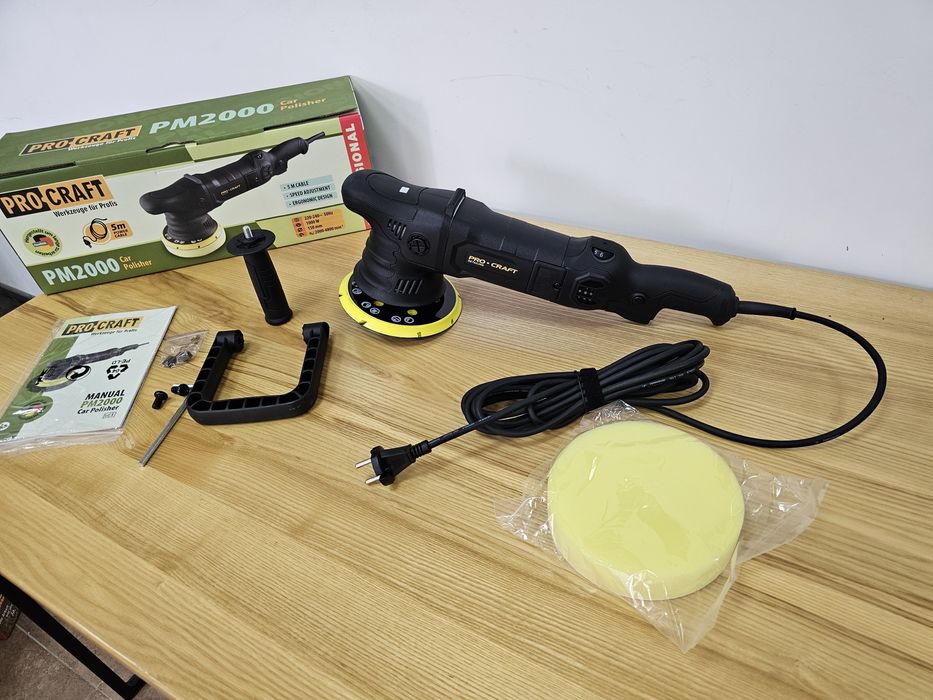 Эксцентриковая Полировальная машина шлифмашина ProCraft Стабилизация