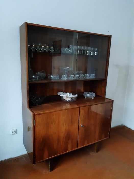 Zestaw mebli  PRL Jerzy krzesła muszelka