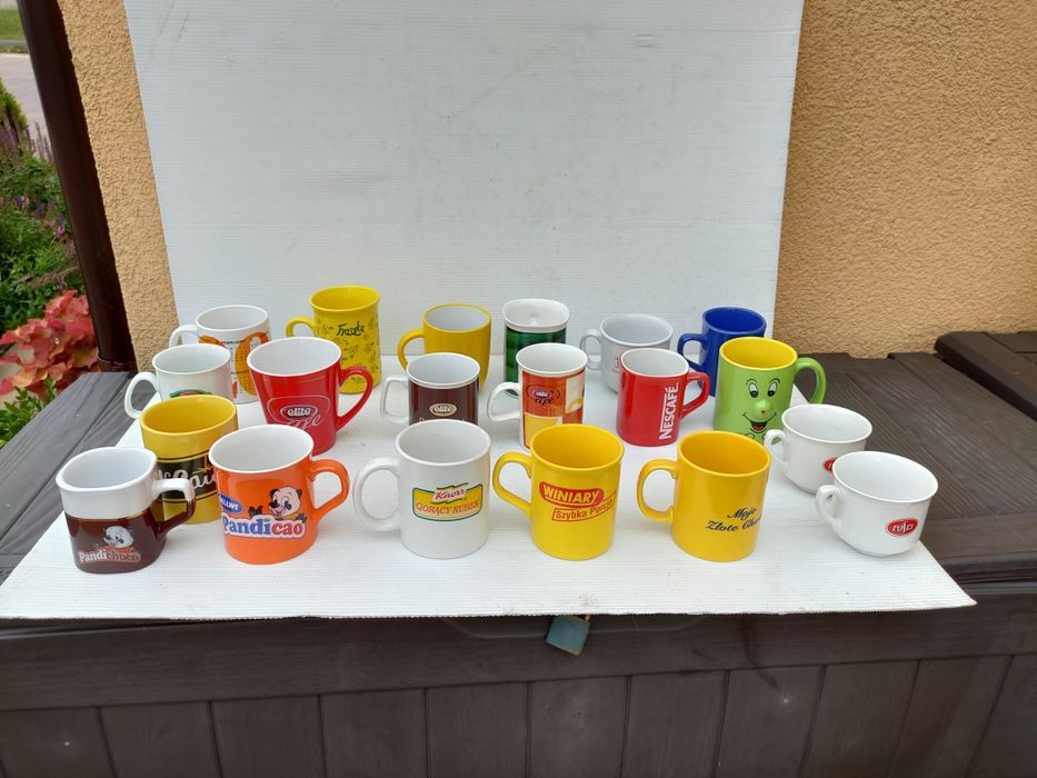 Zestaw 3 Kubków kolekcjonerski reklamowy