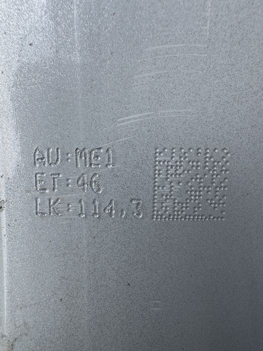 Felgi aluminiowe mitsubishy 6,5x16 et46 5x114,3